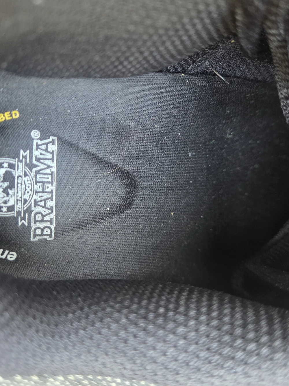 Brahma Men's Gray Steel Toed Work Sneakers